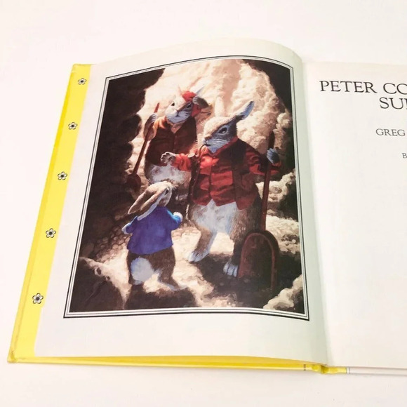 Vtg Peter Cottontails Surprise Greg Hildebrandt  Book - Picture 8 of 16